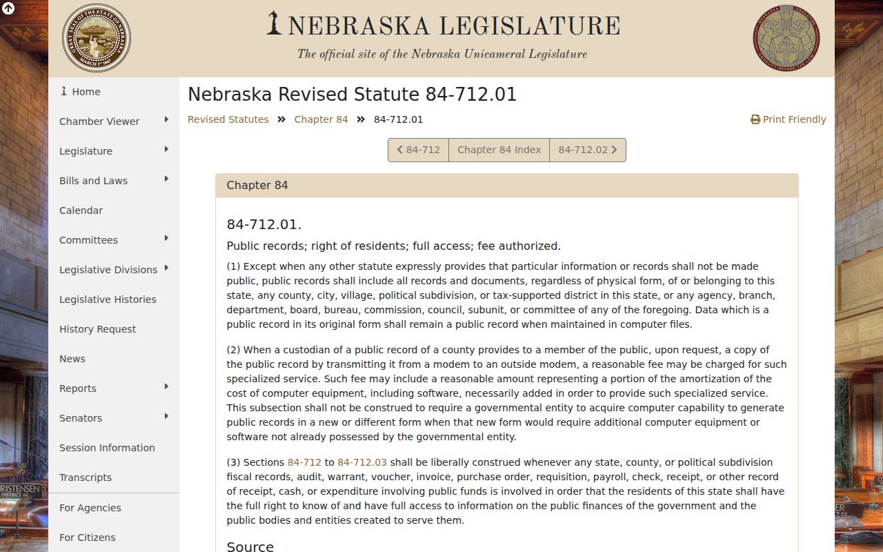 Bushnell criminal records and Nebraska public record categories